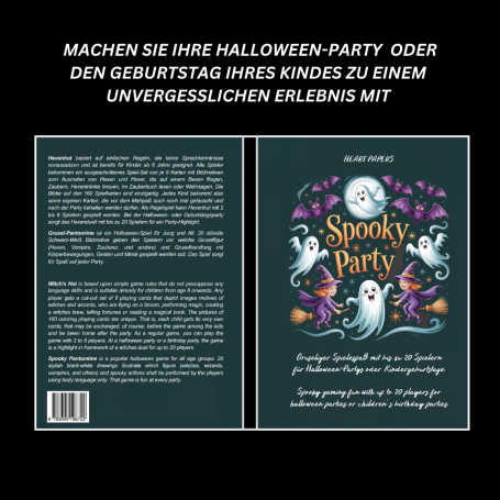 Spooky Party Cover (HEART PAPERS)