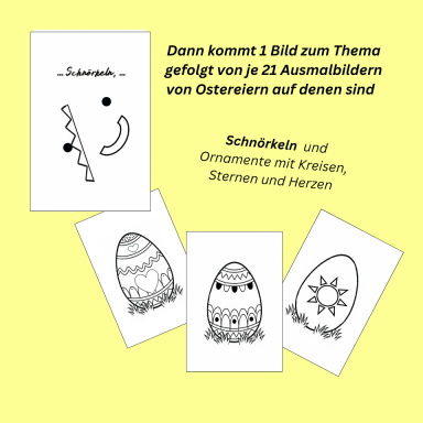 Ostereier für Dich - Ostereier mit Schnörkeln (HEART PAPERS) Ostereier für Dich - Ostereier mit Schnörkeln (HEART PAPERS)