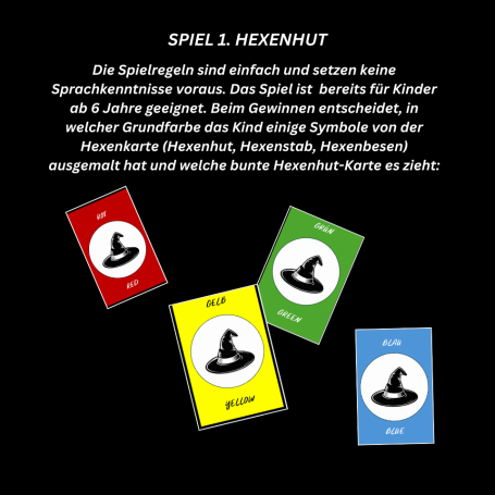 Hexenhut Regeln und Hüte (HEART PAPERS)